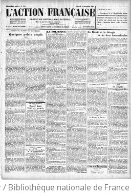 L'Action française (Paris. 1908)