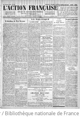 L'Action française (Paris. 1908)