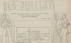 Accéder à la page "14 juillet. Journal des marraines"