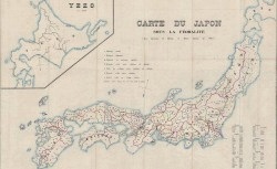  Carte du Japon sous la féodalité, 1880, CPL GE D-21314