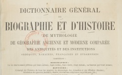 Accéder à la page "Dictionnaires d'Histoire"