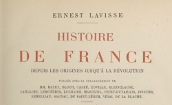 Accéder à la page "Classiques d'Histoire générale"