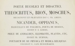 Accéder à la page "Collections de textes classiques"