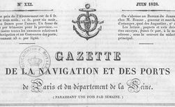 Accéder à la page "Gazette de la navigation et des ports de Paris et du département de la Seine"