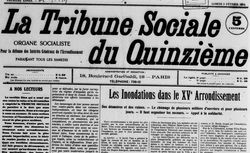 Accéder à la page "Tribune sociale du quinzième"