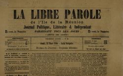 Accéder à la page "Libre parole de l'île de La Réunion (La)"