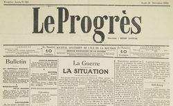 Accéder à la page "Progrès (Le) : journal quotidien de l'île de La Réunion"