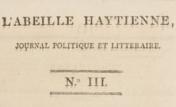 Accéder à la page "Abeille haytienne (L')"