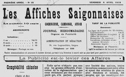 Accéder à la page "Affiches saïgonnaises (Les)"