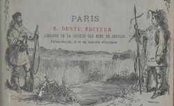  Les bisons blancs / par Gustave Aimard (1876) couv.