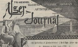 Accéder à la page "Alger journal"