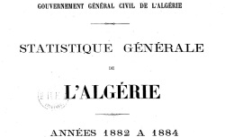 Accéder à la page "Gouvernement général, statistique"