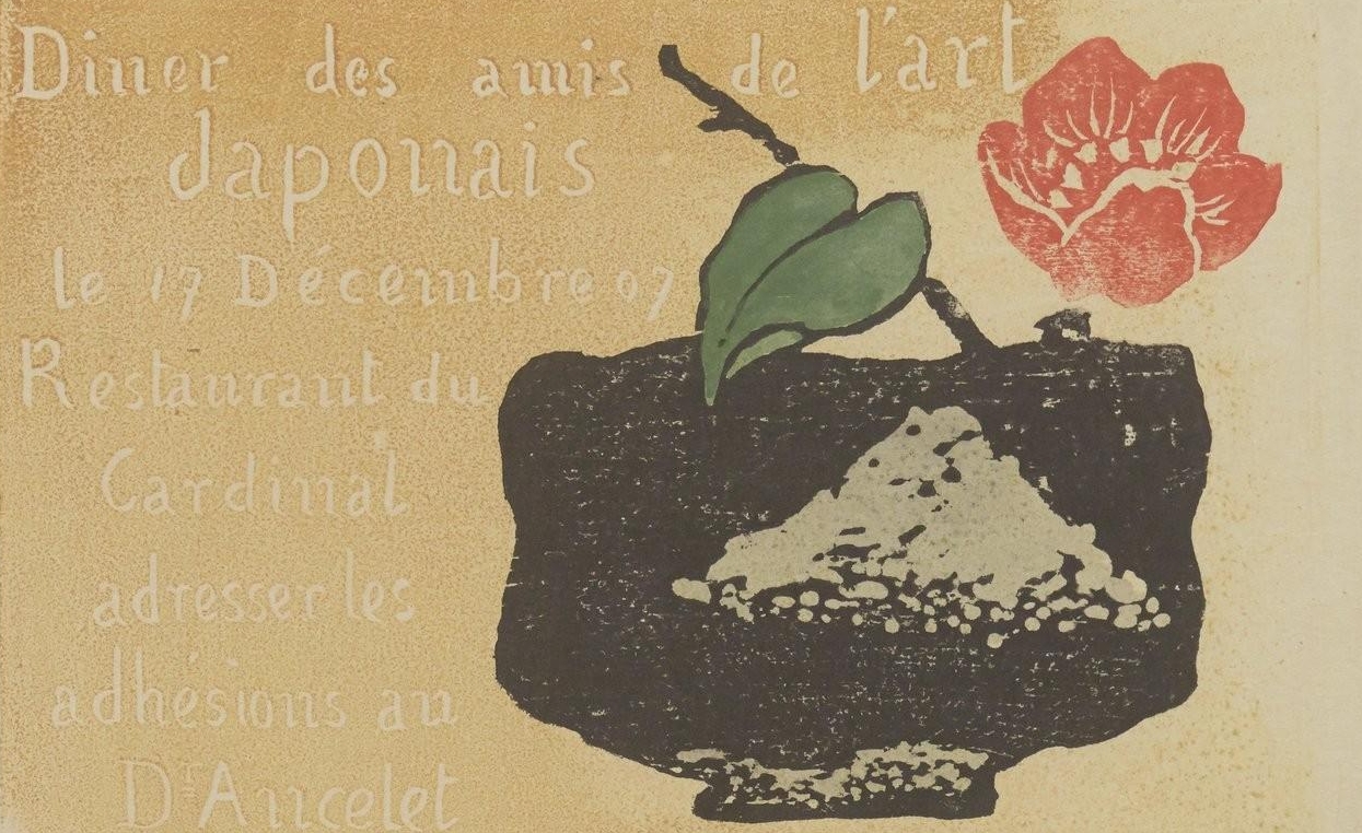 Amis de l'Art japonais : Menus. 1907. FOL-LI-32 (1)