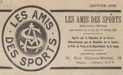 Accéder à la page "Amis des sports (Les)"