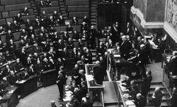 Séance de l'Assemblée nationale du 12 juin 1914, photographie agence Rol