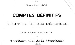 Accéder à la page "Mauritanie, comptes et budgets"