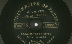 Accéder à la page "Archives de la Parole (1913)"