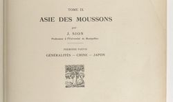 Accéder à la page "L'Asie des moussons"