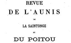 Accéder à la page "Revue de l'Aunis"