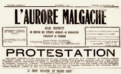 Accéder à la page "Aurore malgache (L')"