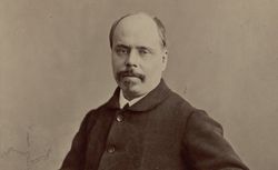 Adolphe Belot, photographie, tirage de démonstration de l'Atelier Nadar (1900)