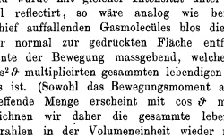 BOLTZMANN, Ludwig (1844-1906) Ableitung des Stefan'schen Gesetzes