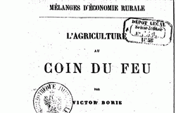 Mélanges d'économie rurale