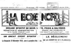 Accéder à la page "Boxe dans le Nord (La)"