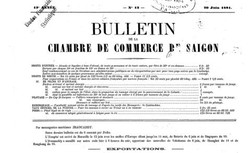 Accéder à la page "Bulletin de la Chambre de commerce de Saïgon"