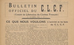 Accéder à la page "Bulletin officiel du CLCF"