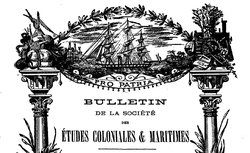 Accéder à la page "Bulletin de la Société des études coloniales et maritimes"