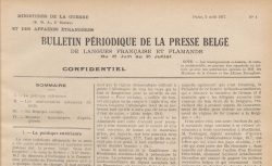 Accéder à la page "Bulletin périodique de la presse belge"