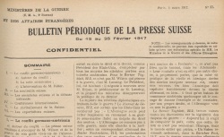 Accéder à la page "Bulletin périodique de la presse suisse"