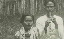 Accéder à la page "Léng-Prèy : promenade en forêt ; Soy Sonkat : plainte d'amoureux / Nouy, chant solo de femme ; orchestre Mohory"