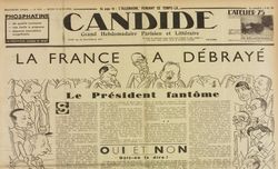 Accéder à la page "Candide"