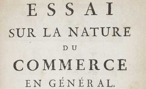 Essai sur la nature du commerce en général