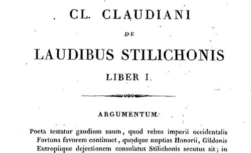 Accéder à la page "Claudien, 