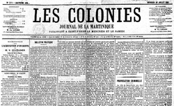 Accéder à la page "Colonies (Les) : journal de la Martinique"