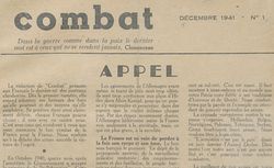 Accéder à la page "Combat, 1941"