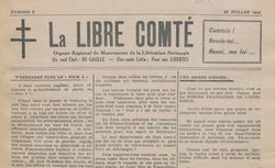 Accéder à la page "Libre Comté (La)"