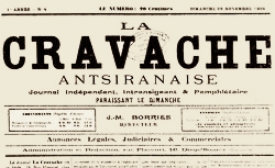 Accéder à la page "Cravache antsiranaise (La)"