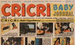 Accéder à la page "Cricri journal"