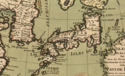 Carte des isles du Japon et des costes de la Chine les plus voisines..., 1735, CPL GE DD-2987 (7408)