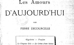 Les Amours d’aujourd’hui 