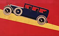 Affiche, La Voiture légère. Nouvelle 6 cyl, 1927