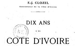 Accéder à la page "Dix ans à la Côte d'Ivoire "