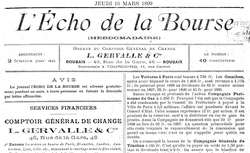 Accéder à la page "Écho de la Bourse (L') "