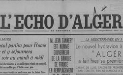 L'Echo d'Alger : journal républicain du matin