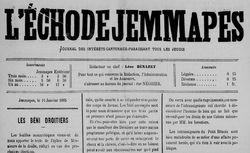 Accéder à la page "Écho de Jemmapes (L')"