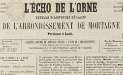 Accéder à la page "Écho de l'Orne (L')"